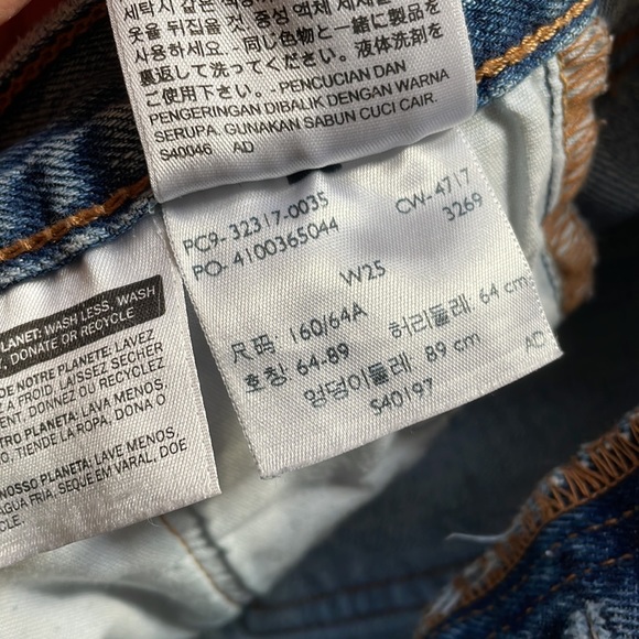 Levi 501 shorts w25 - Picture 5 of 6